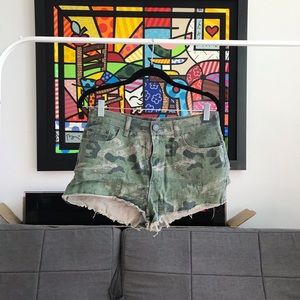 Camo print Shorts